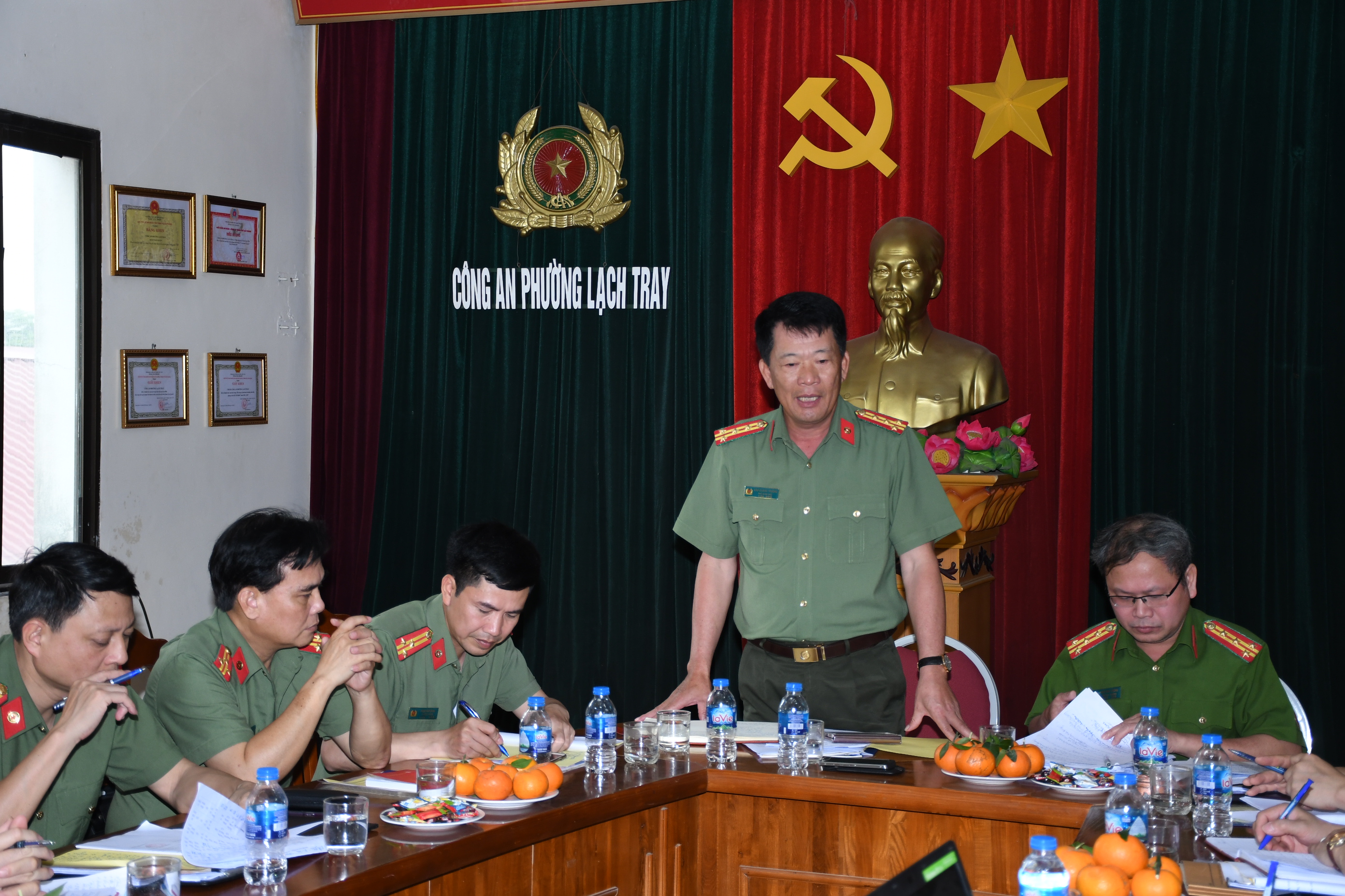 Đoàn công tác số 2: Khảo sát xây dựng thí điểm mô hình Công an phường kiểu mẫu tại Hải Phòng